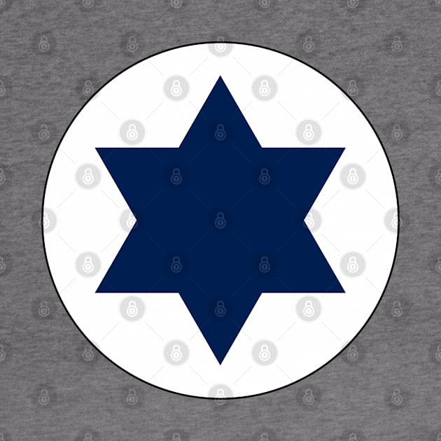 Israel Air Force Roundel by Lyvershop